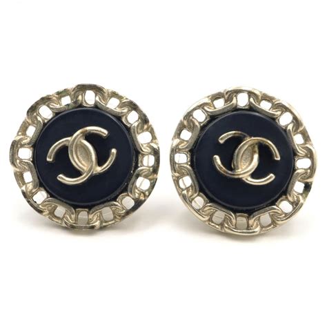chanel coco mark earrings
